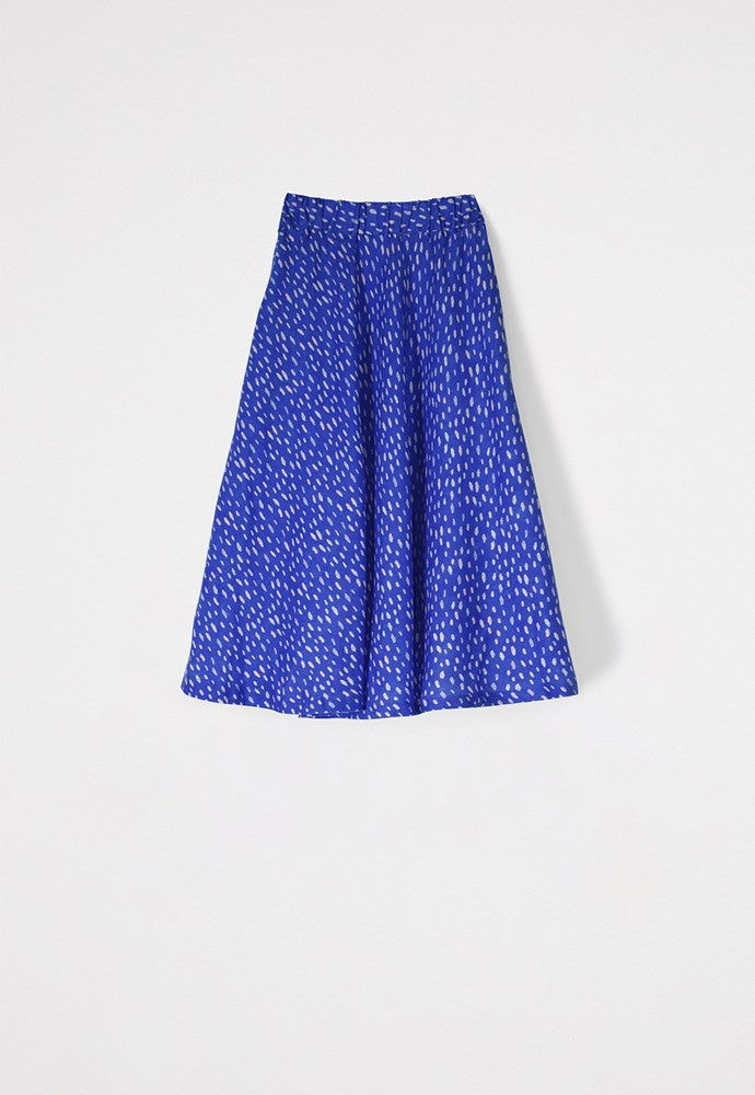 Nancybird Wave Skirt  Cloudy Sky