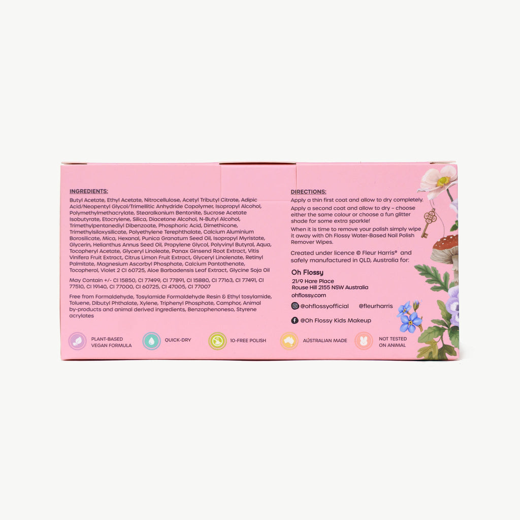 Oh Flossy X Fleur Harris Garden Of Dreams Collection Nail Polish Set