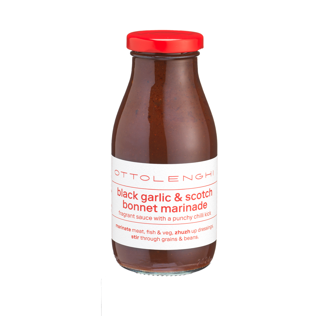 Ottolenghi  Black Garlic and Scotch Bonnet Marinade