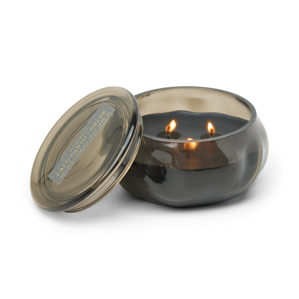 Paddywax  Basalt Organic Shape Tinted Glass Candle 10oz