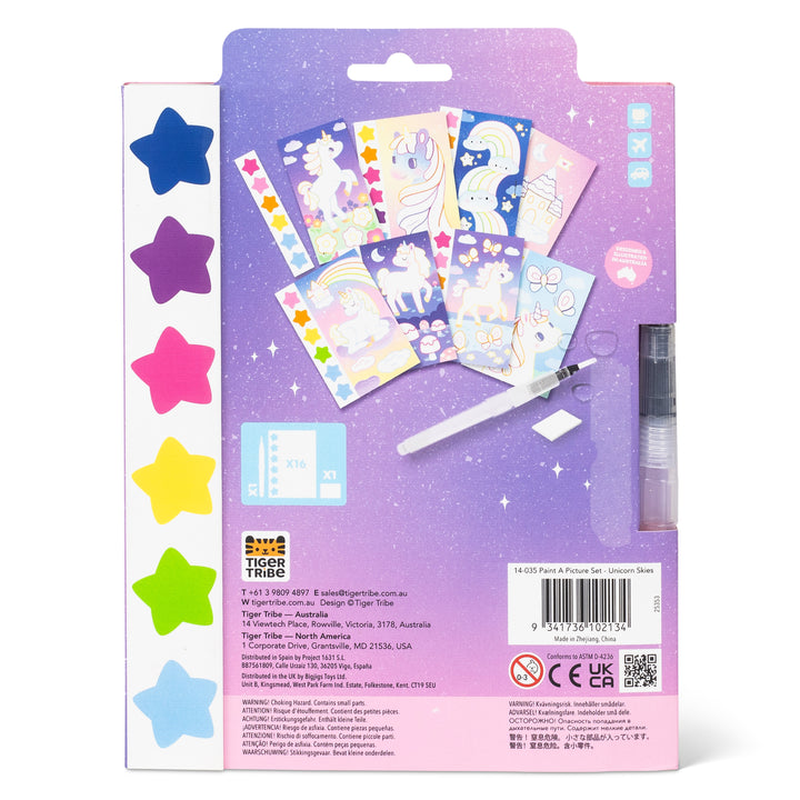 Paint A Picture Set  Unicorn Skies