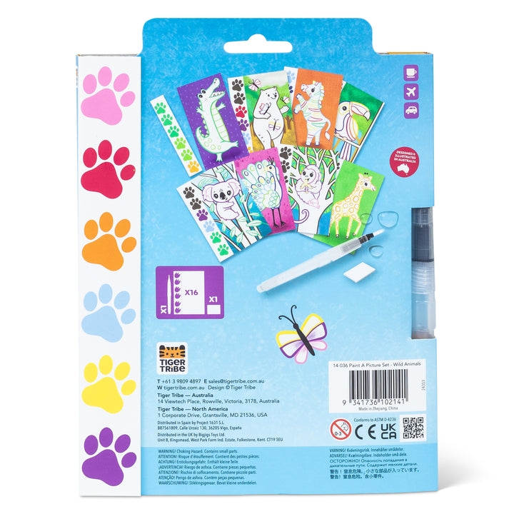 Paint A Picture Set  Wild Animals