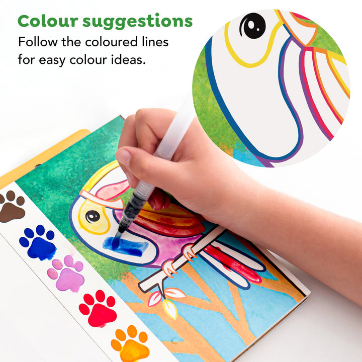 Paint A Picture Set  Wild Animals