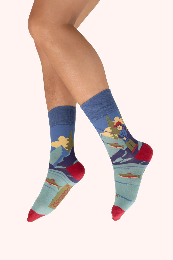 Powder UK  Men's  Fishing Socks