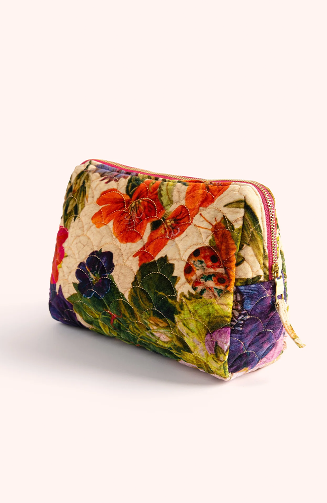 Powder UK  Quilted Bag  Cream Posy