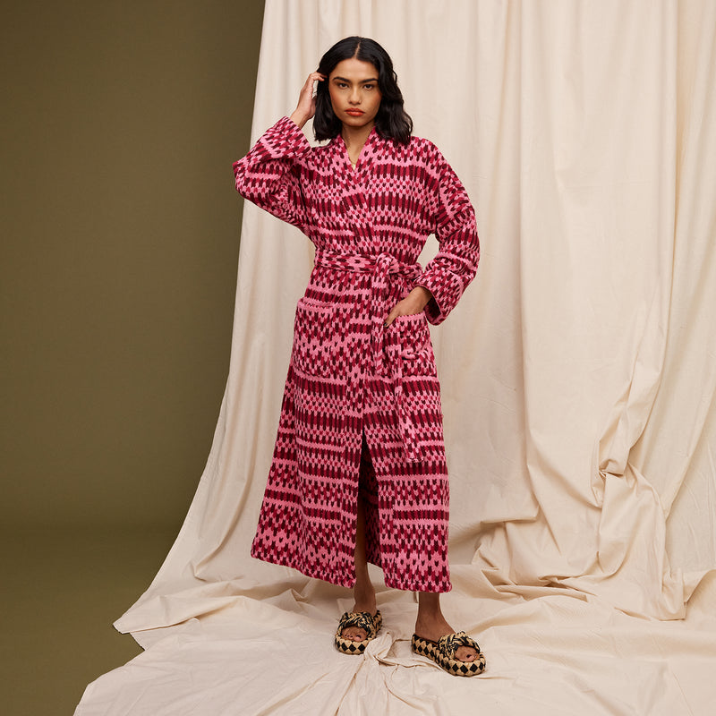 Sage x Clare Arlette Towelling Robe