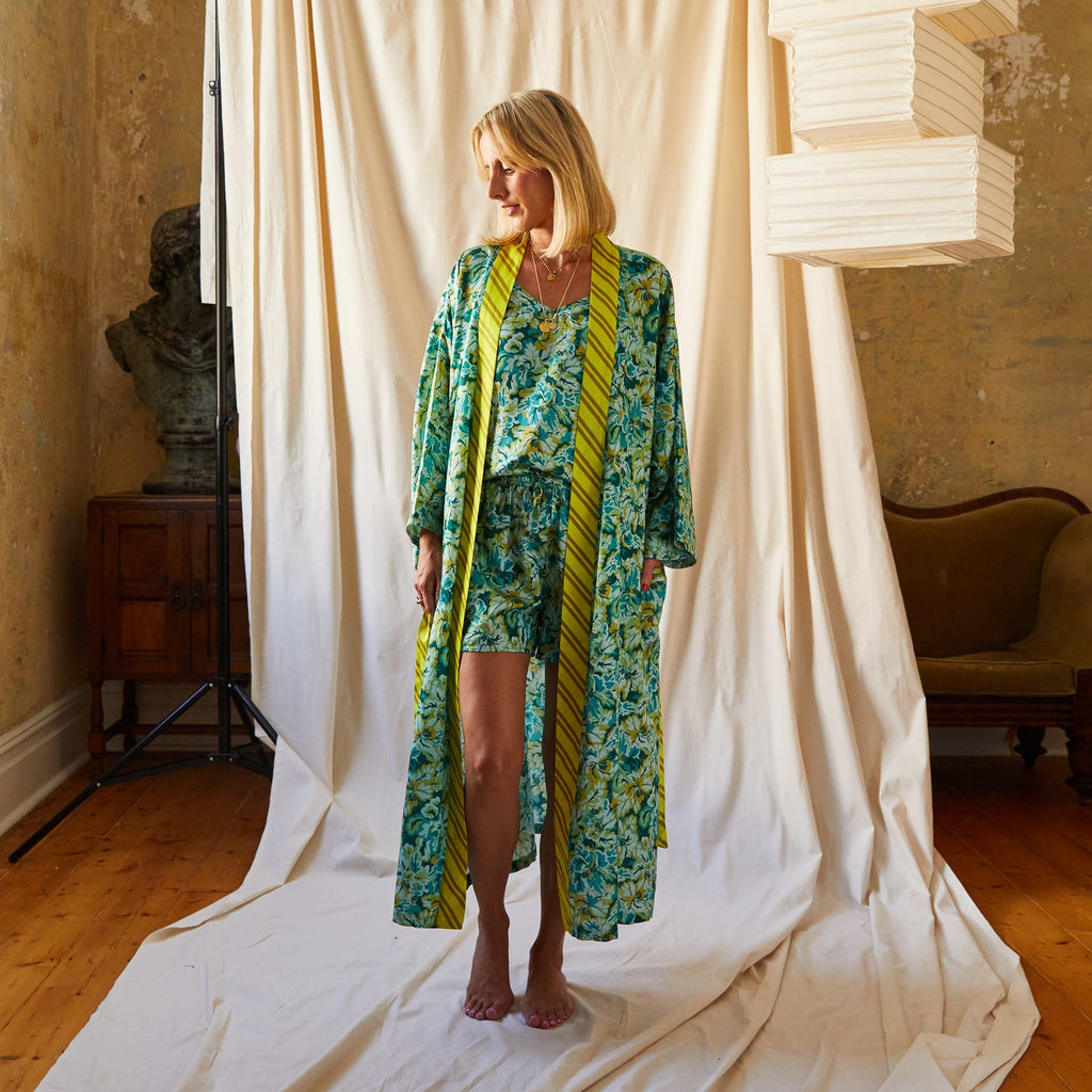 Sage x Clare  Demi Robe
