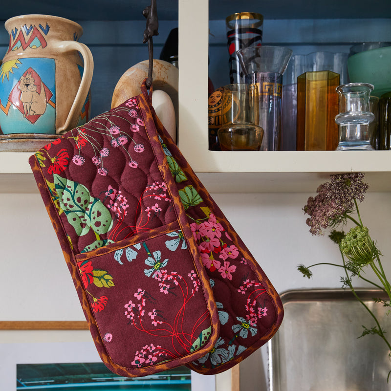 Sage x Clare Genevieve Double Oven Mitt