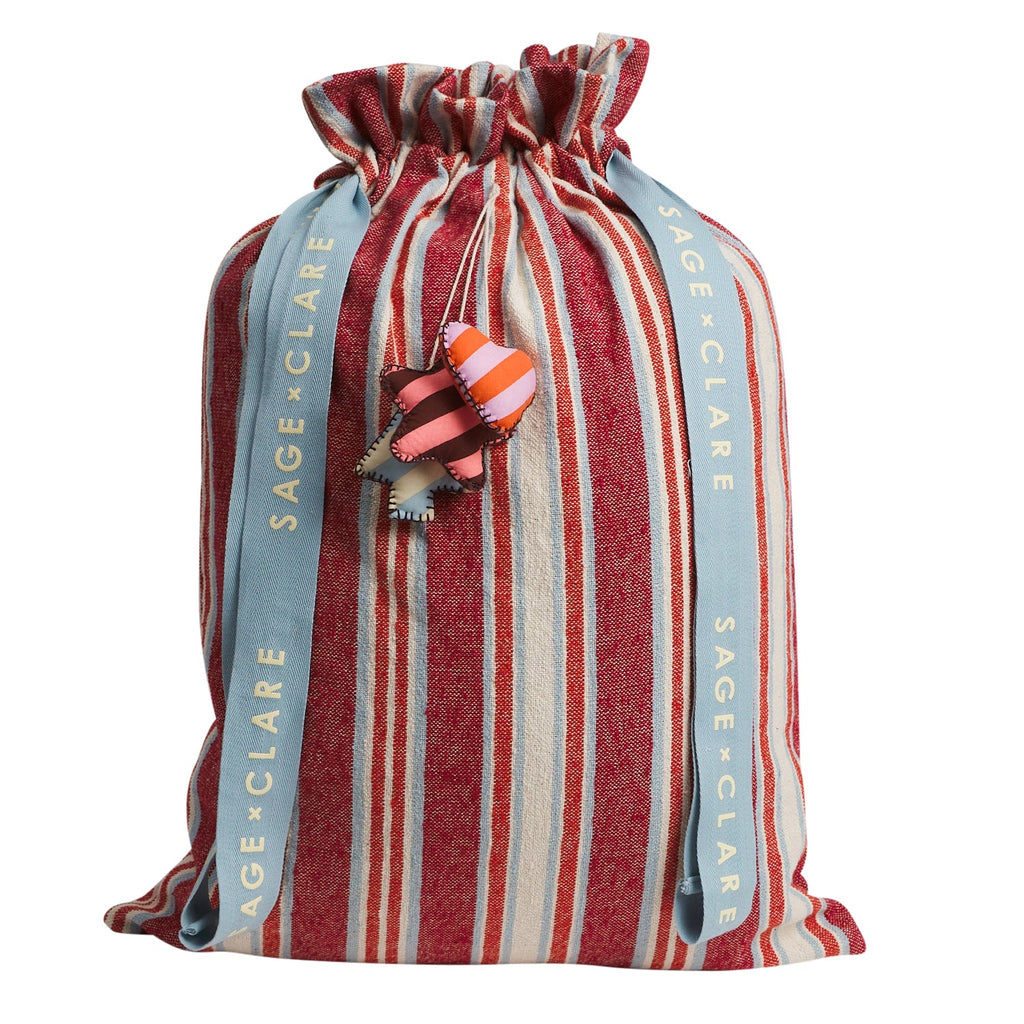 Sage x Clare  Selene Santa Sack Crimson
