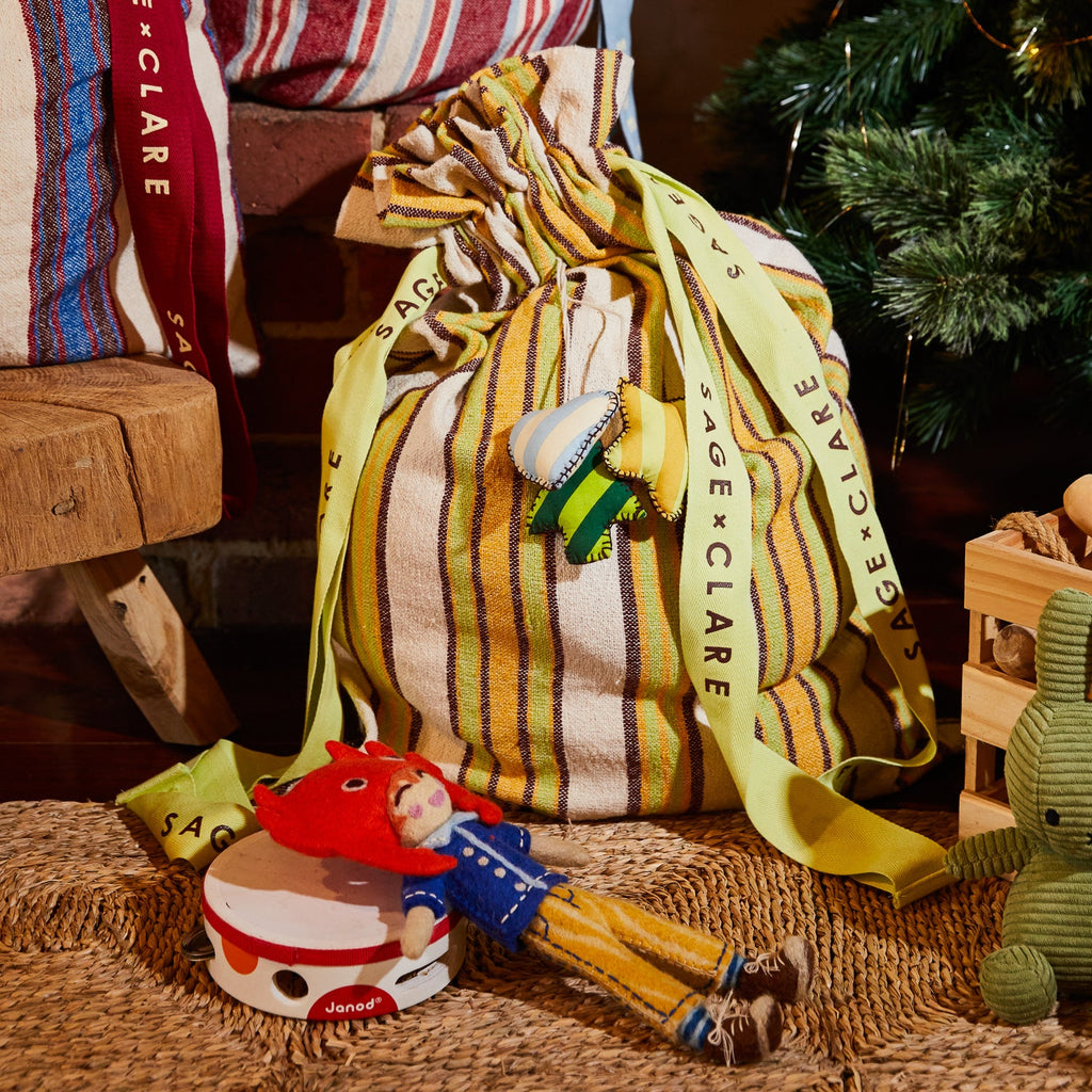 Sage x Clare  Selene Santa Sack  Dune