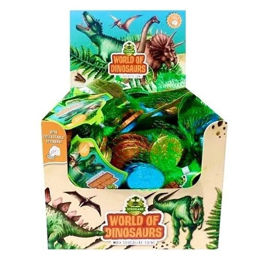 Steenland  Milk Chocolate Dinosaur Coins