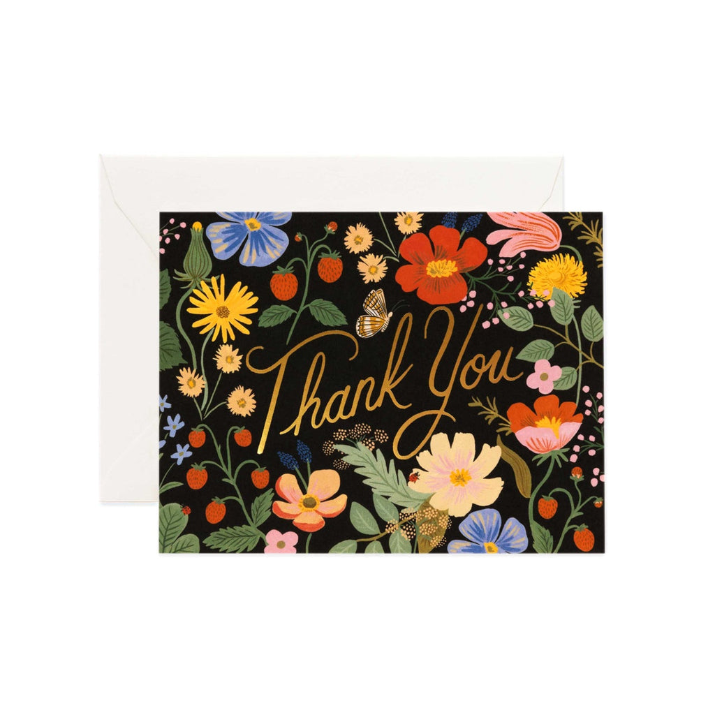Strawberry Fields Thank You Card