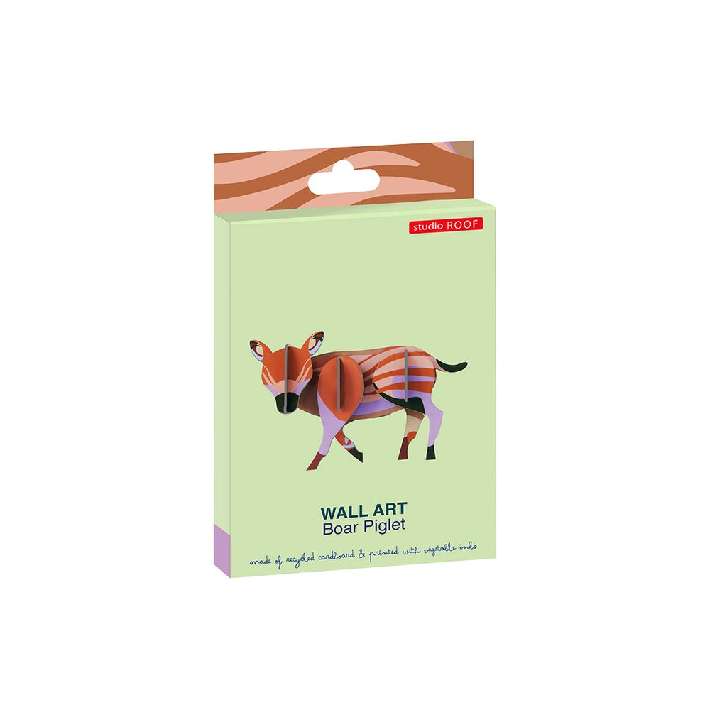 Studio ROOF  Wall Art Jungle Animals Boar Piglet