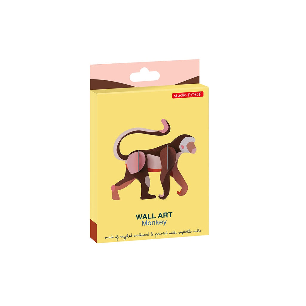 Studio ROOF Wall Art Jungle Animals Monkey