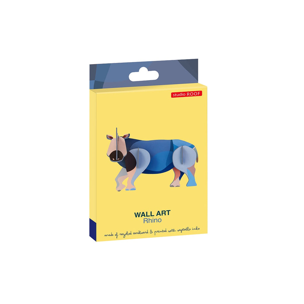 Studio ROOF  Wall Art Jungle Animals Rhino