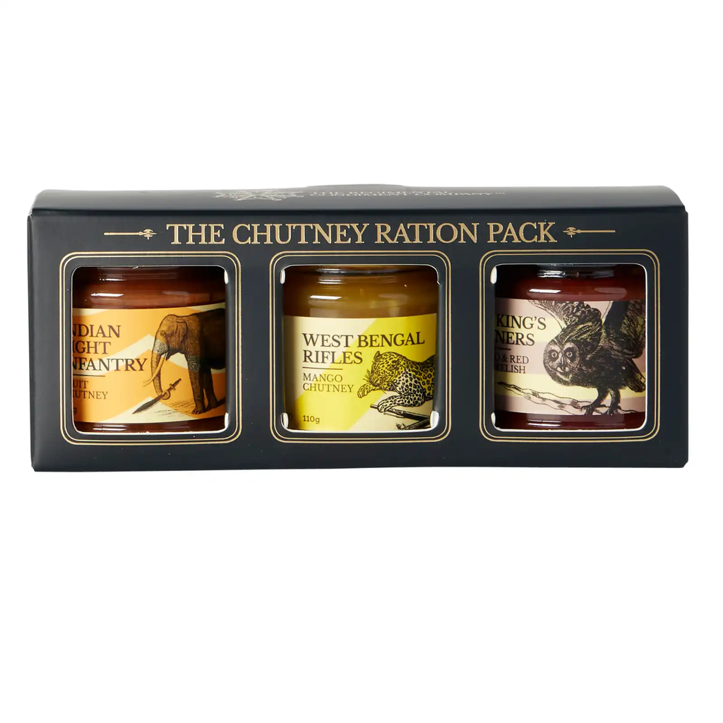 The Regimental Condiment Company Chutney Ration Pack