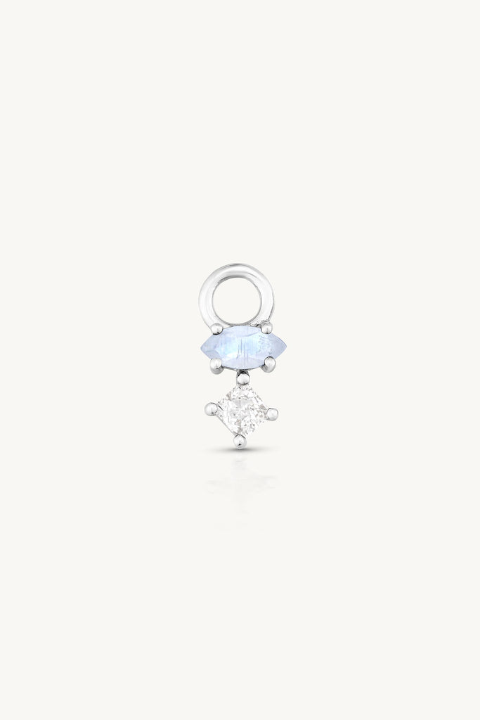 ToniMay Astrid Marquise Moonstone  Charm