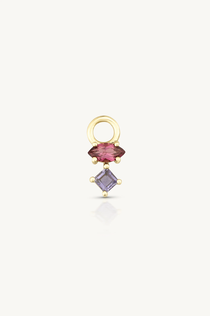 ToniMay Astrid Marquise Rhodolite Charm