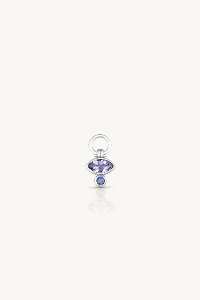 ToniMay Hazel Silver Lolite Charm