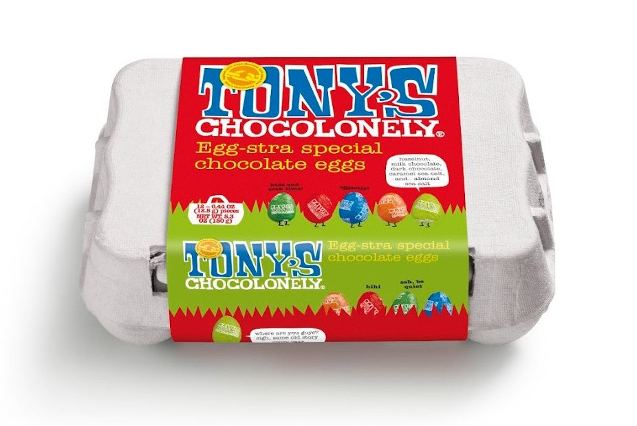 Tony's Chocolonely  Easter Egg Carton