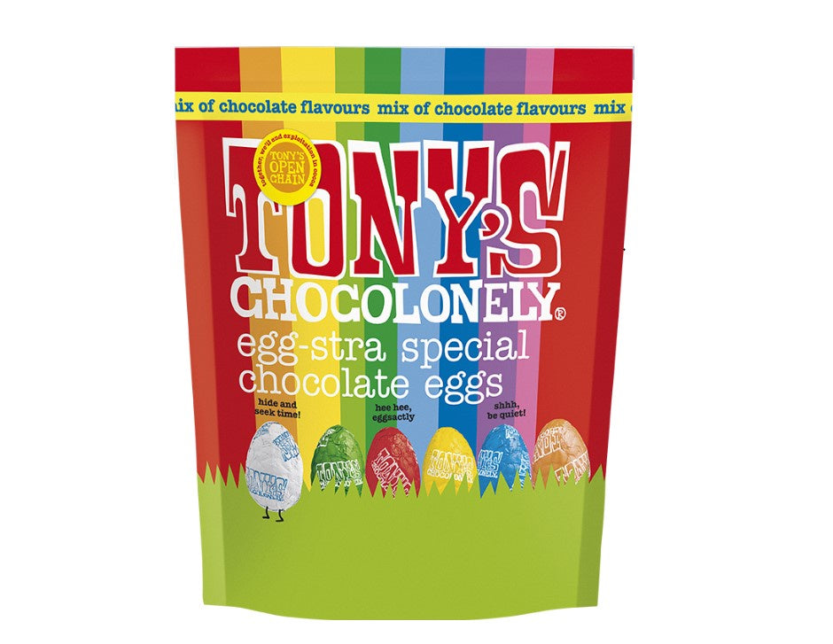 Tony's Chocolonely Easter Eggs Mixed Pouch
