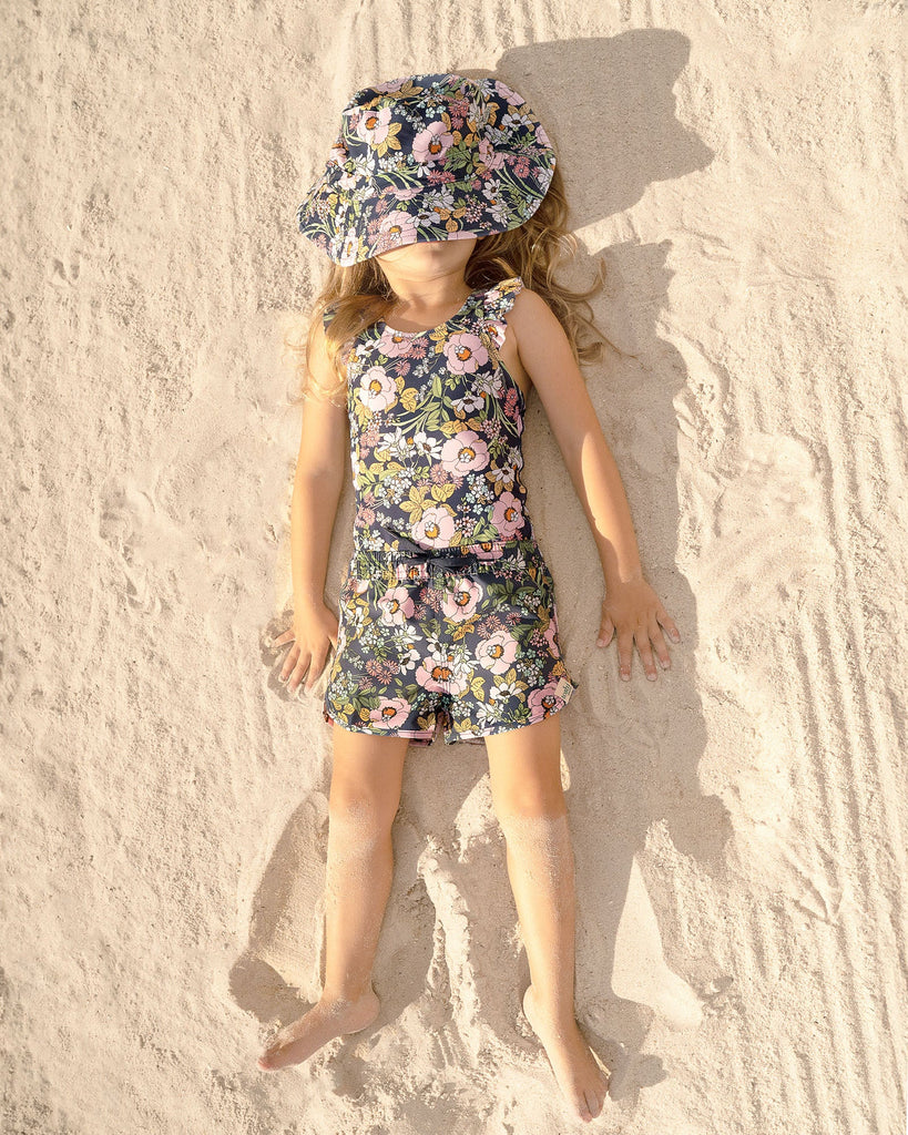 Toshi  Swim Kids Beachshorts Classic  Moonlight Bloom