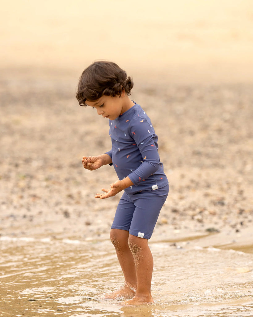 Toshi  Swim Kids Jammers Solid Moonlight