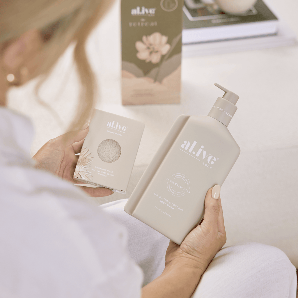 al.ive Body  The Retreat Limited Edition Shower Gift Set  Sea Cotton & Coconut