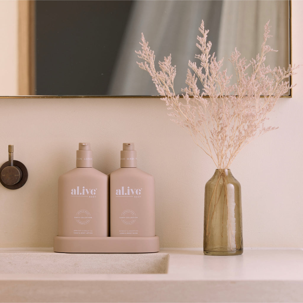 al.ive Body  Wash & Lotion Duo  Apricot & Sweet Fig