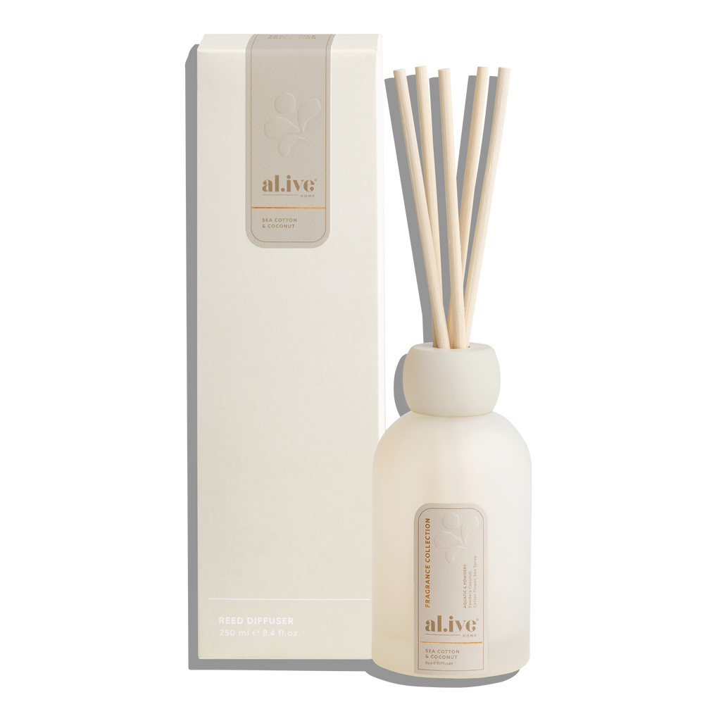 al.ive Home Reed Diffuser  Sea Cotton & Coconut