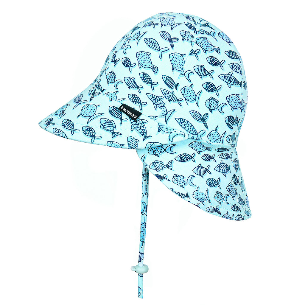 Bedhead Hats Legionnaire Flap Sun Hat  Fish