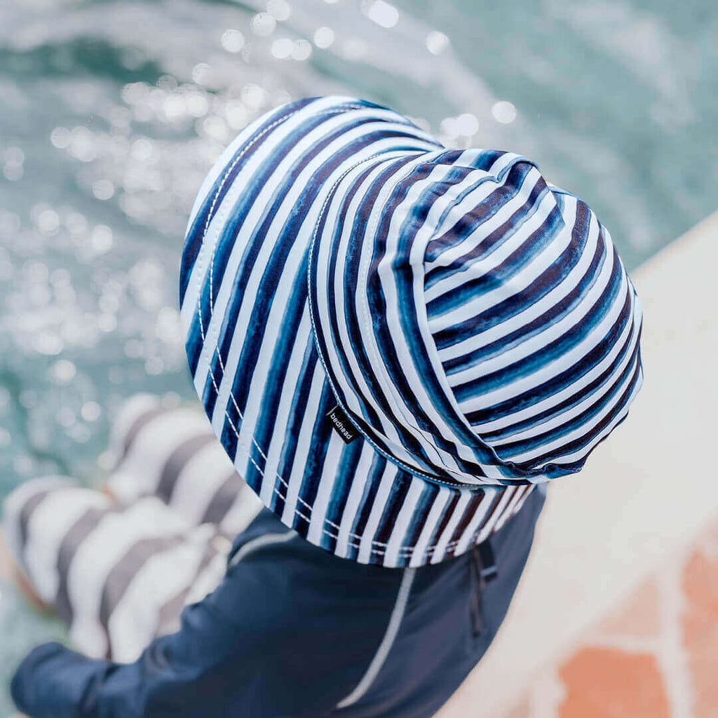 Bedhead Hats Kids Classic Swim Bucket Hat  Nicki