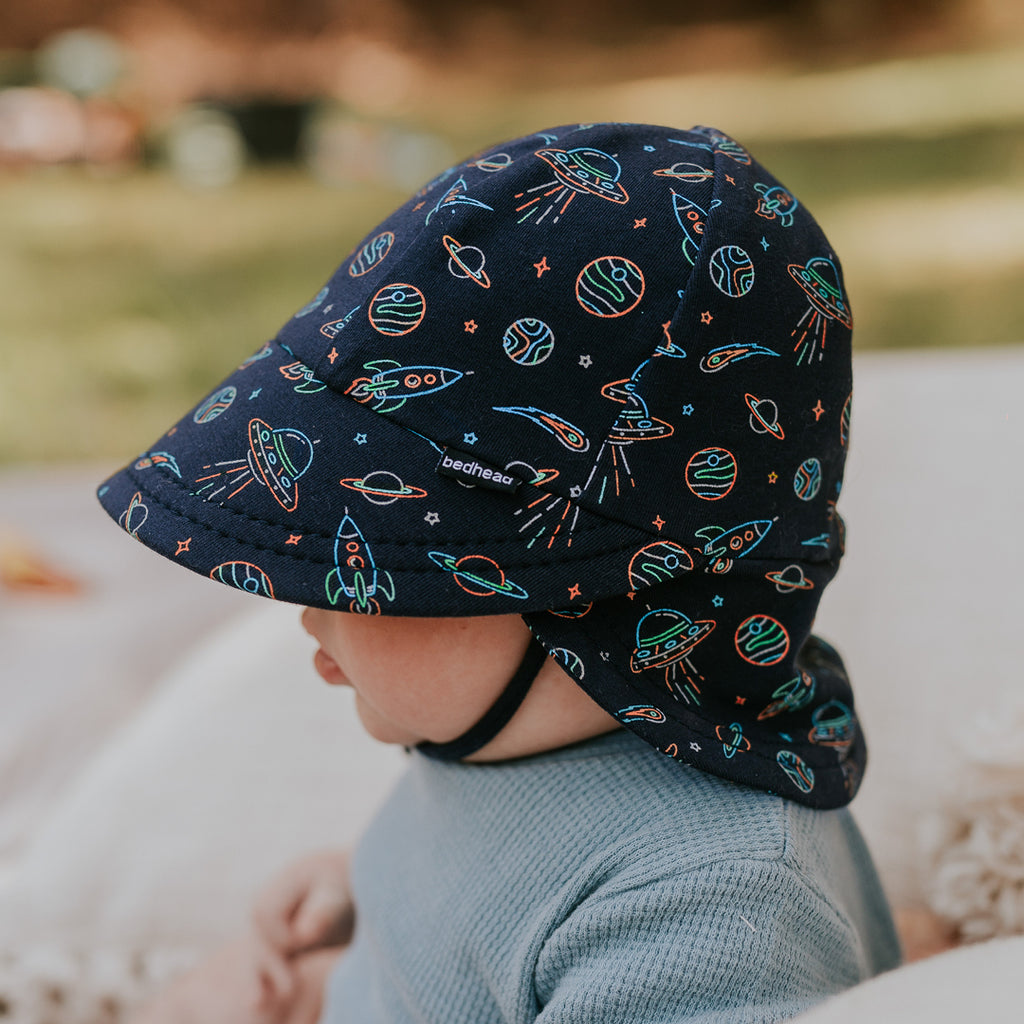 Bedhead Hats  Legionnaire Flap Sun Hat Space