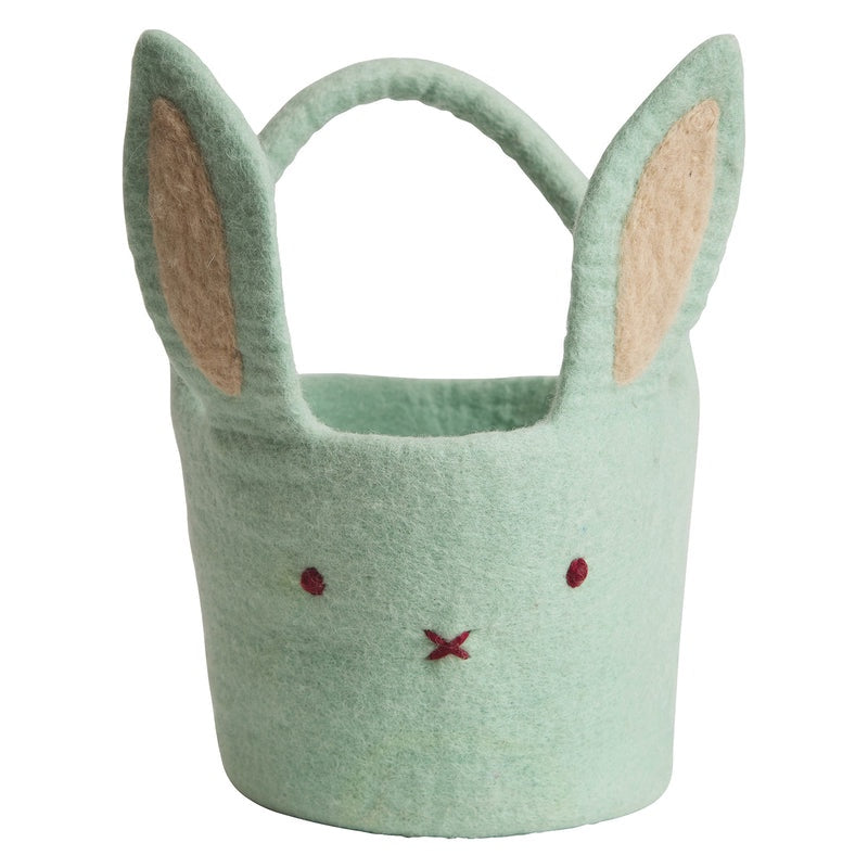 sage clare dalton felt basket easter