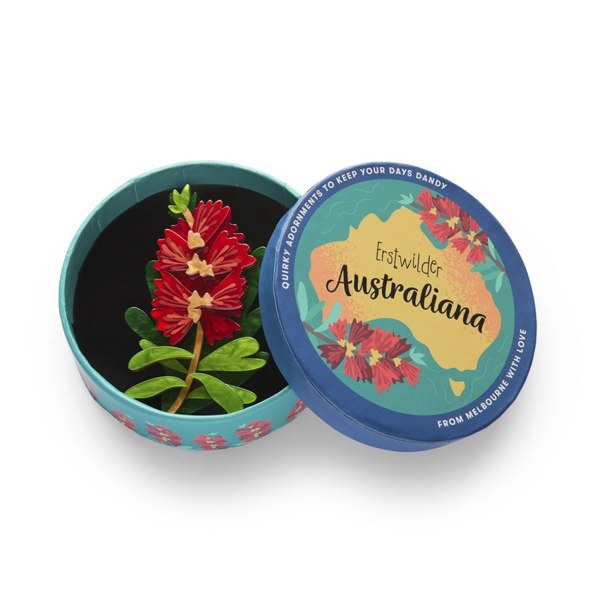 Erstwilder - Australiana 2 - crimson bottlebrush