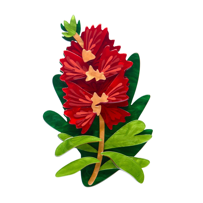 Erstwilder - Australiana 2 - crimson bottlebrush