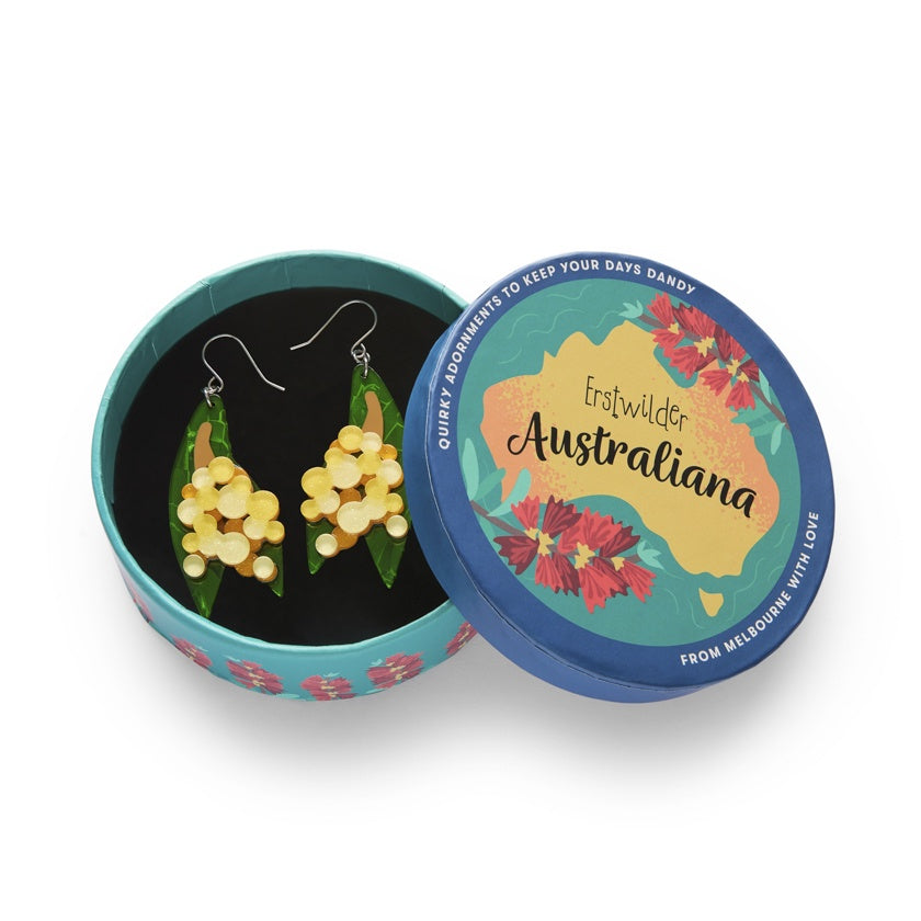 Erstwilder - Australiana Part 2 - golden wattle earring