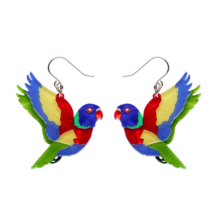 Erstwilder - Australiana Part 2 - lorikeet earrings
