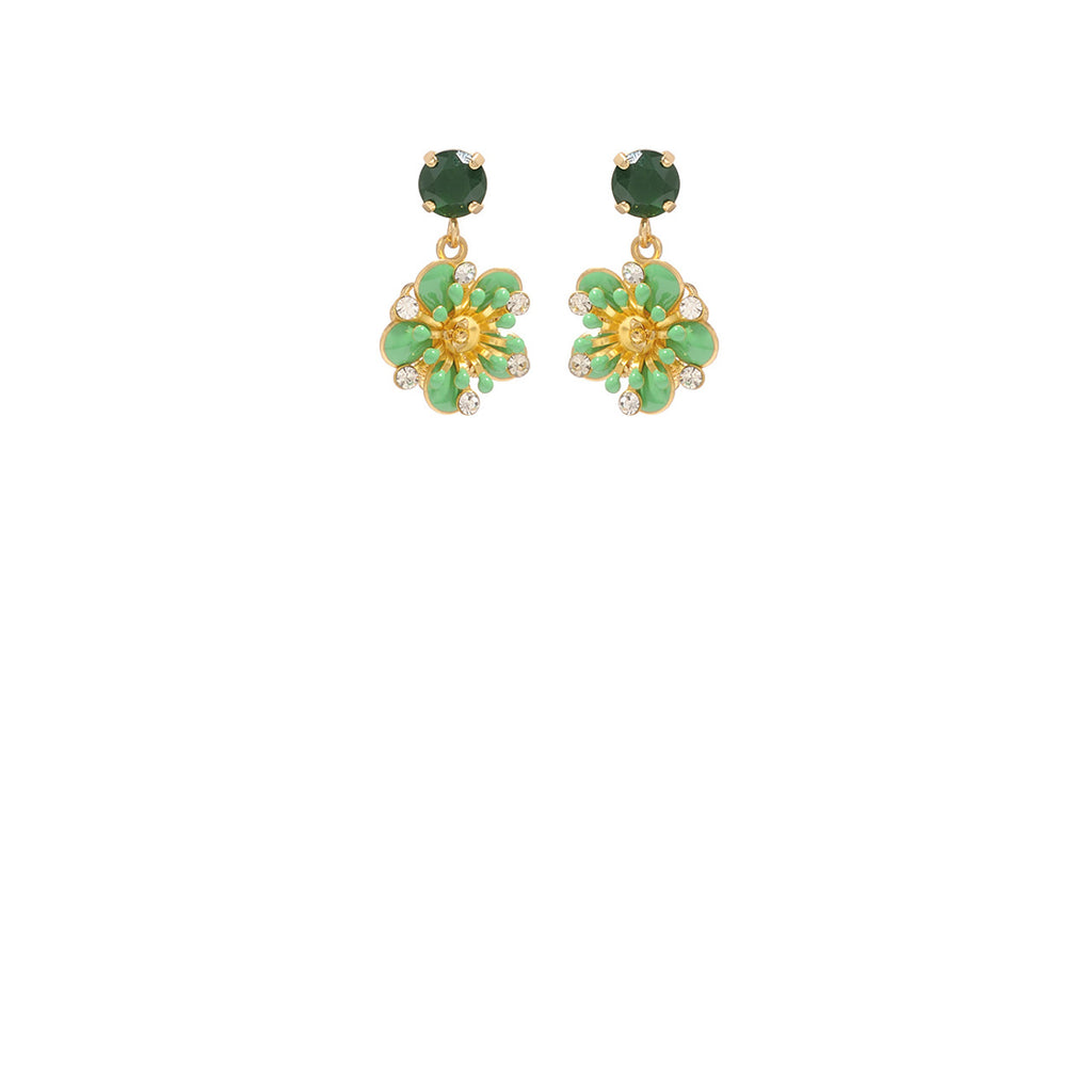 julie sion earrings baby camelia 