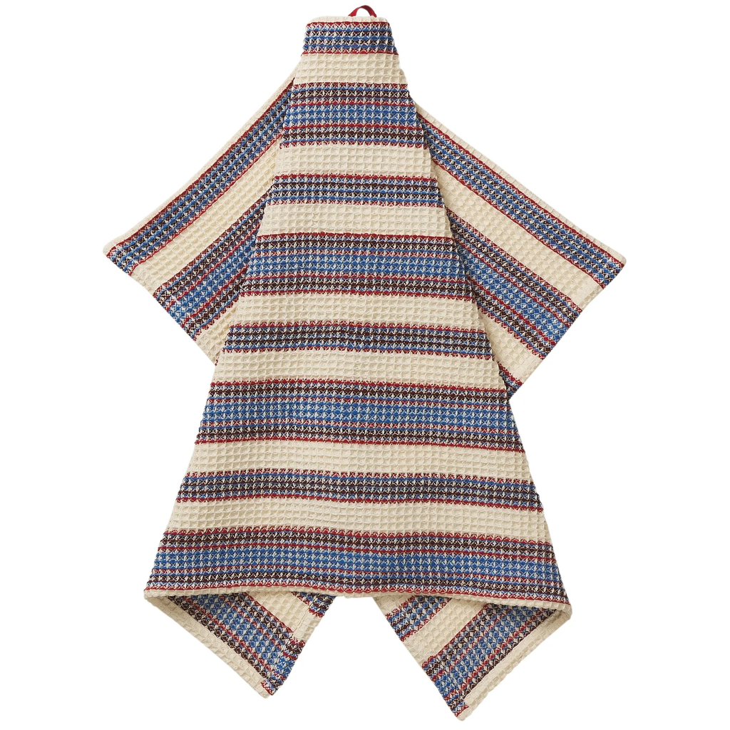 sage clare selene tea towel azure