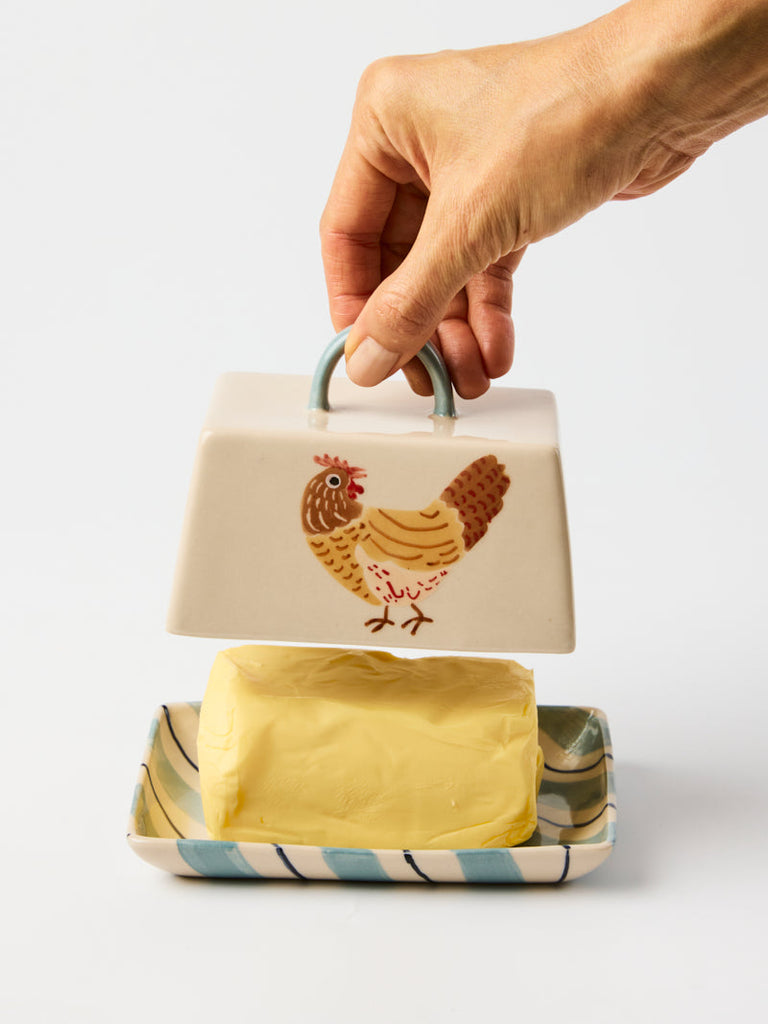 coop butter dish jones co