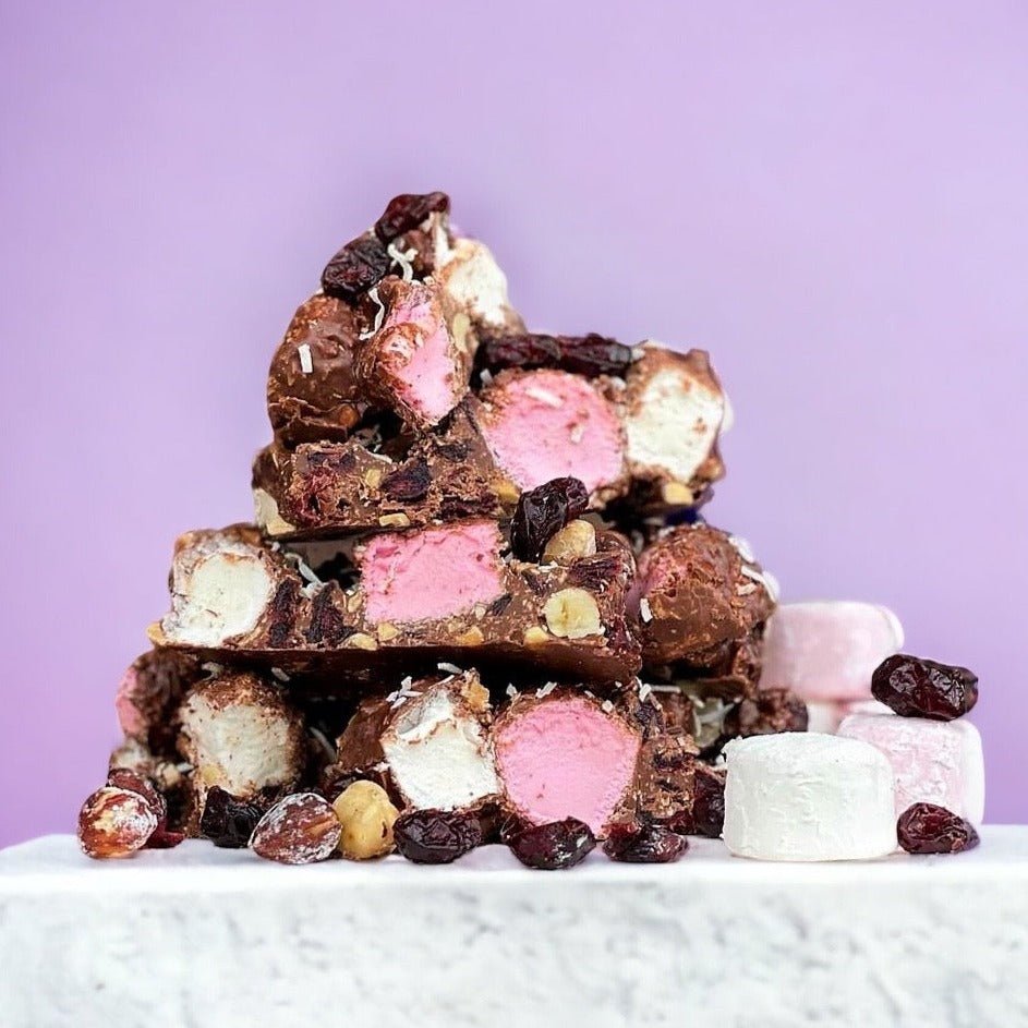pebbly path rocky road signature