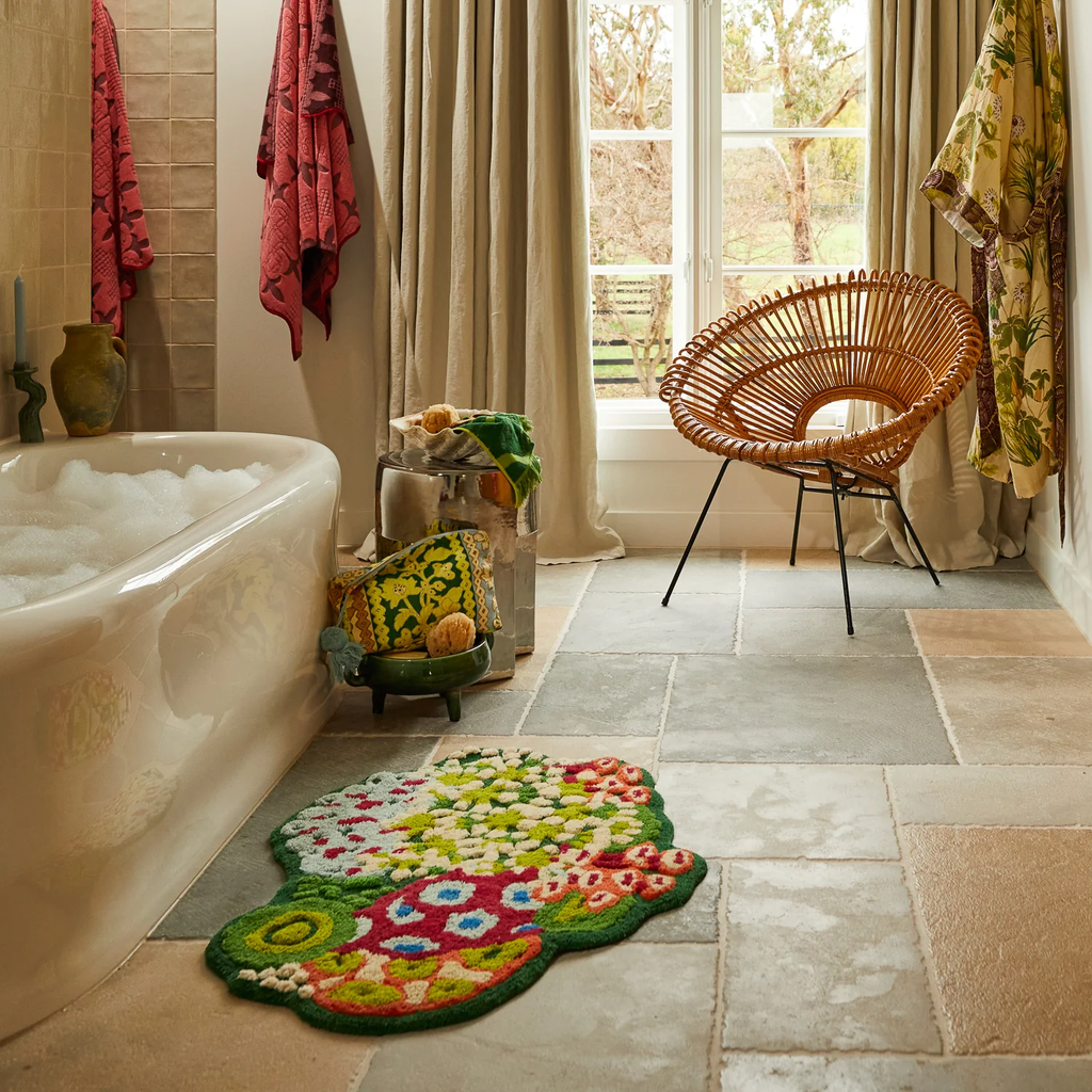 sage clare bath mat coralie