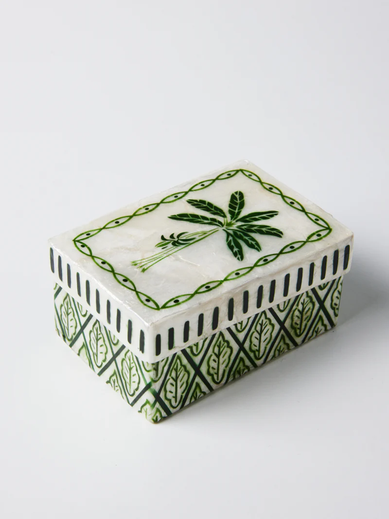 jones co atlantic green palm box