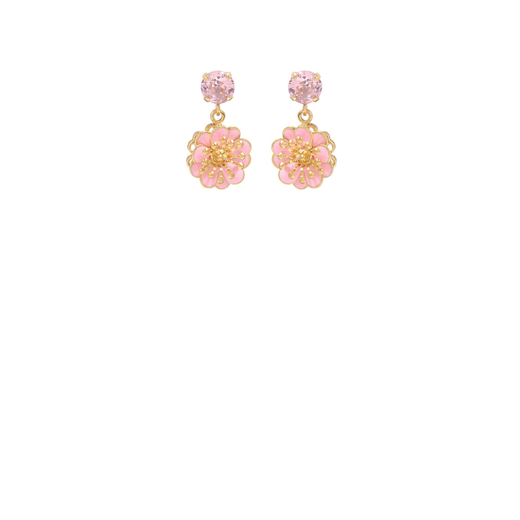 julie sion earrings baby camelia 