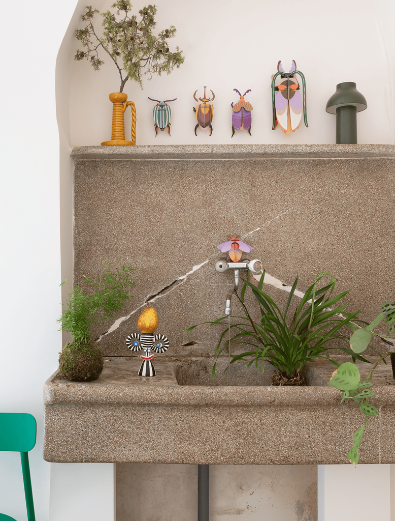 studio roof wall art