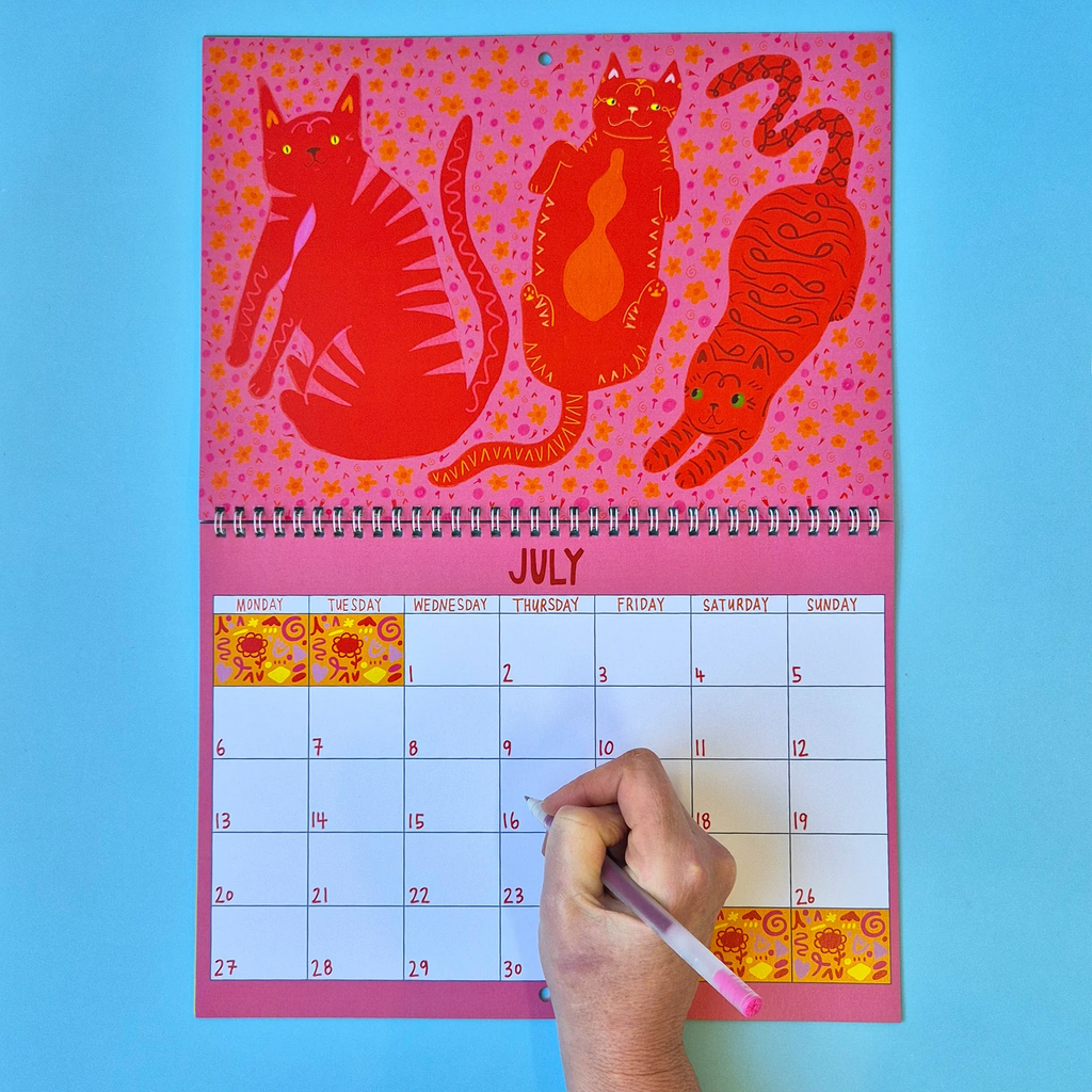 2026 able game kitty calendar