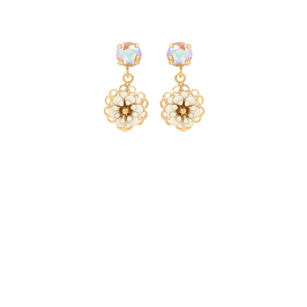 julie sion earrings baby camelia 