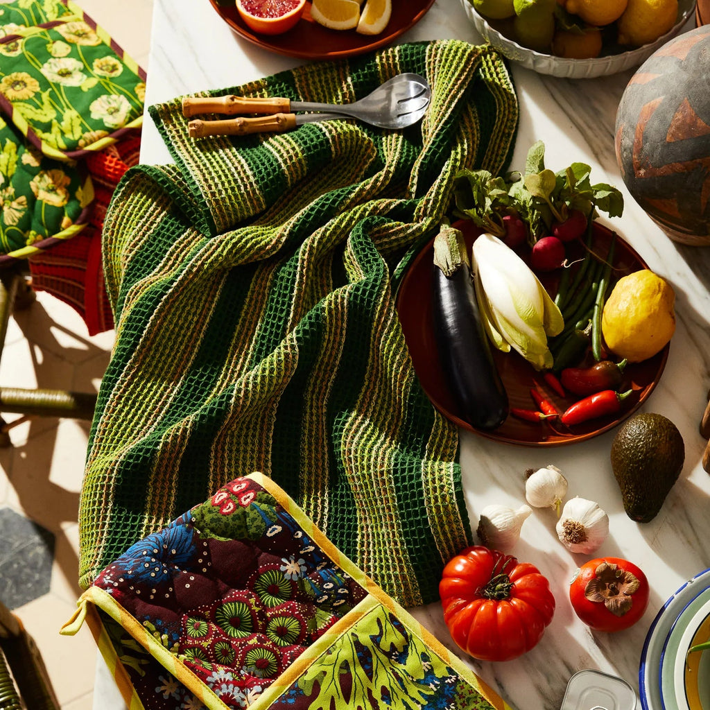 SAGE CLARE SELENE TEA TOWEL ANISE