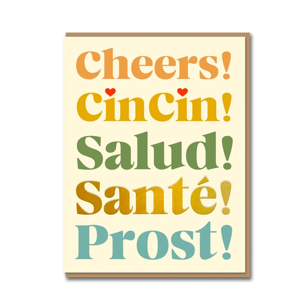 cheers cin cin card 1973